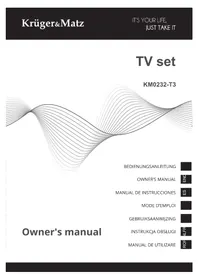 Notice Krüger&Matz KM0232T3 Televisie