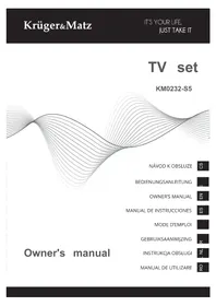 Notice Krüger&Matz KM0232S5 Televisie