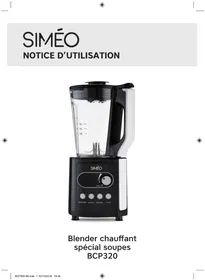 Notice SIMEO BCP320 Blender