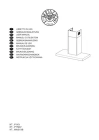 Notice BERTAZZONI KT90P1NEV Okap kuchenny