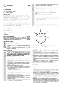 Notice Renkforce RFSW200 Chronomètre