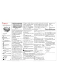 Notice MEDISANA HU 670 Couverture/coussin chauffant