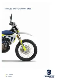 Notice HUSQVARNA 701 ENDURO (2022) Moto