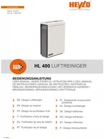 Notice Heylo HL 400 Purificateur d'air
