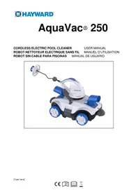 Notice HAYWARD AQUAVAC 250 Pool cleaning robot