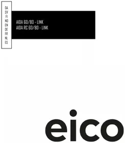 Notice EICO AIDA 80 LED N SM LINK Range hood