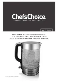 Notice Chef's Choice 682 Kettle