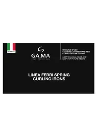 Notice GAMA TORMALINA 19 Arricciacapelli