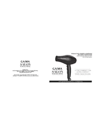 Notice GAMA ULTRA COMPACT ION Sèche cheveux