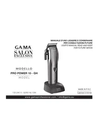 Notice GAMA PRO POWER 10 Corta-relva