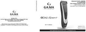Notice GAMA GC542 SPORT Corta-relva