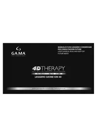 Notice GAMA LEGGERO ION 4D Sèche cheveux