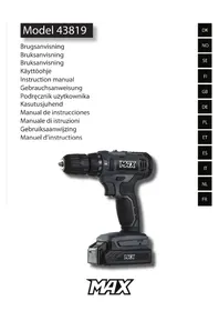 Notice MAX 43819 Bohrmaschine