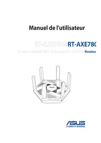 Notice ASUS RTAXE7800 Routeur sans fil
