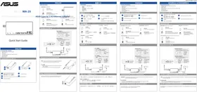 Notice ASUS MA25 Routeur sans fil