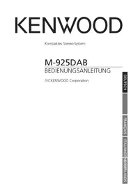 Notice KENWOOD M925DAB Système audio