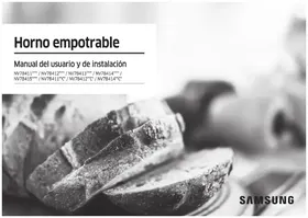 Notice SAMSUNG NV7B41207AS Pečica