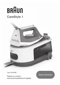 Notice BRAUN CARESTYLE 1 IS 1012 праска