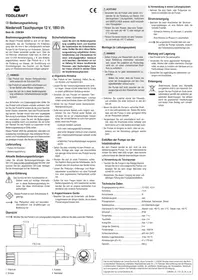 Notice Toolcraft TO7159152 Pompe