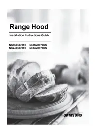 Notice SAMSUNG NK24M5070FS Hotte