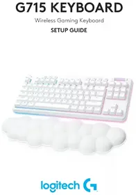 Notice LOGITECH G715 Játék billentyűzet