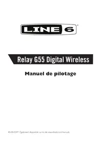 Notice LINE 6 RELAY G55 Microphone sans fil