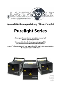 Notice Laserworld PL5000RGB MK2 Projecteur laser