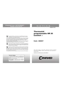 Notice HONEYWELL HOME COMFORT+ HR30 Radiateur électrique