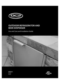 Notice DCS RF24LE4 Réfrigérateur