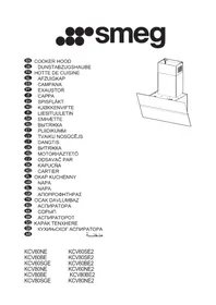 Notice SMEG KCV80NE2 κουκούλα κουζίνας