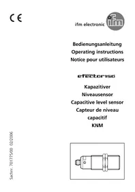 Notice IFM KN0004 Level sensor