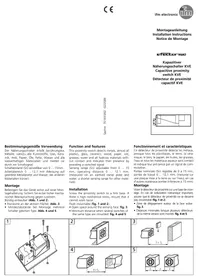 IFM KV5001 - Détecteur de proximité