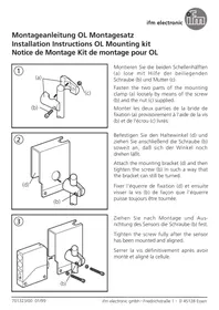 Notice IFM E20879 Kit de montage industriel