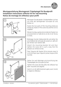 Notice IFM E20936 Accessoire pour vélo