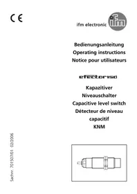 Notice IFM KN0001 Gasmelder