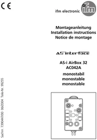 Notice IFM AC042A Drill