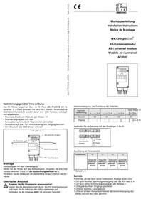 IFM AC2033 - Module électronique