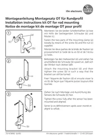 Notice IFM E20890 Accessoire industriel