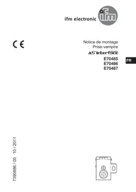 IFM E70487 - Connecteur électrique industriel