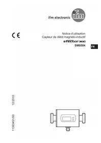 Notice IFM SM0504 детектор