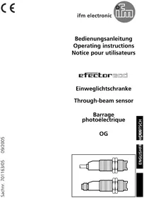 IFM OG5117 - Motion detector