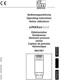 IFM PN7021 - Pressure sensor