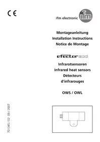 Notice IFM OW0003 Temperature Controller