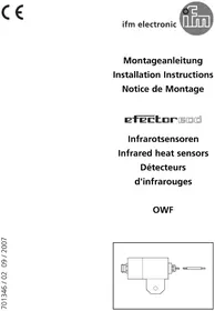 Notice IFM OW5003 Temperature Controller