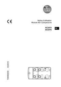 Notice IFM AC2476 Module électronique