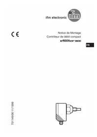 Notice IFM ST3624 Contrôleur de débit
