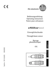 IFM OG5100 - Fotoelektrischer Sensor