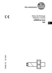 Notice IFM IA000A Capteur inductif