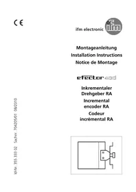 Notice IFM RA6015 Générateur