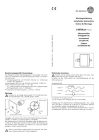 Notice IFM RC6029 Codeur rotatif